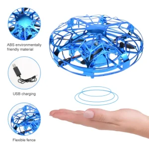 Mini Hand Operated RC Helicopter Quadrocopter Flying Toys Kids Drone